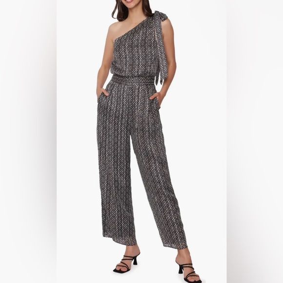 Lost + Wander Pants - Lost + Wander One Shoulder Jumpsuit NWT
